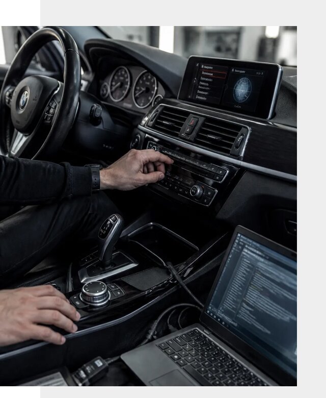 Русификация автомобилей BMW с адаптацией меню и функций в Усинске