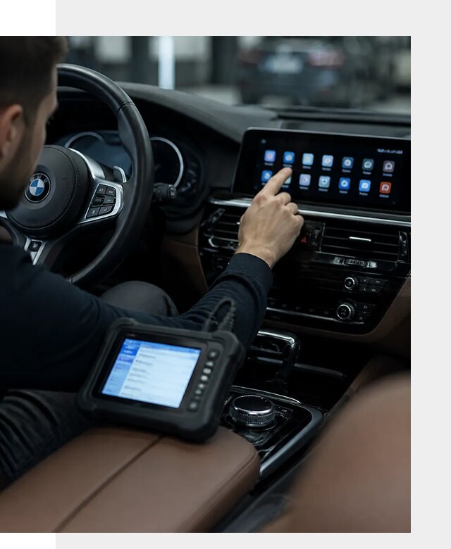 Установка приложений и мультимедиа сервисов BMW в Усинске