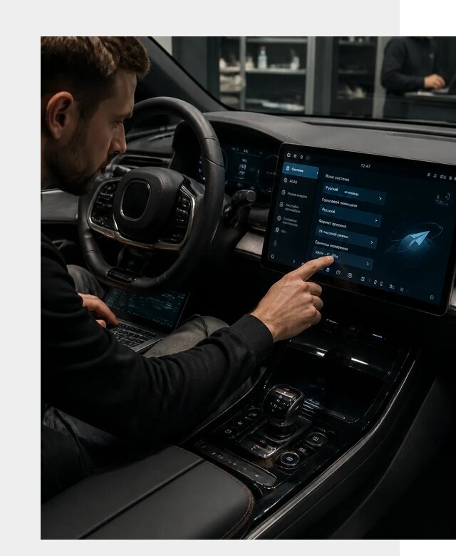 Русификация BYD HAN в Усинске по цене от 20374 р. | ФастМобиль-Снс