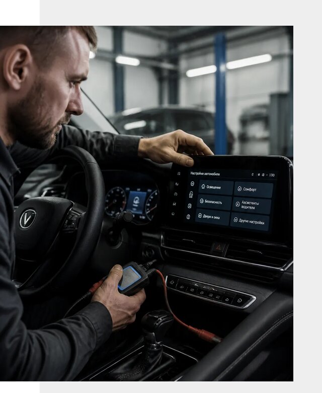 Русификация Changan CS55 и мультимедиа под ключ в Усинске