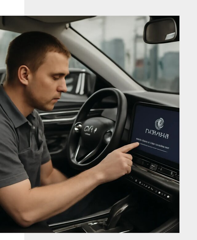 Установка приложений Changan и сервисов в авто в Усинске