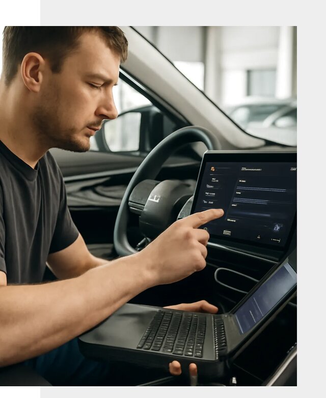 Русификация и адаптация мультимедии Exeed TXL в Усинске