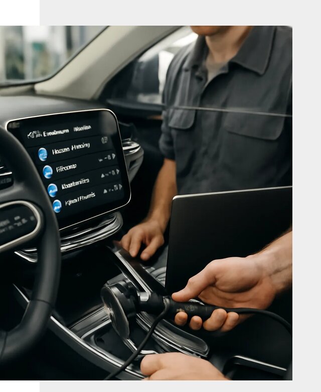 Установка приложений Geely для мультимедиа автомобиля в Усинске