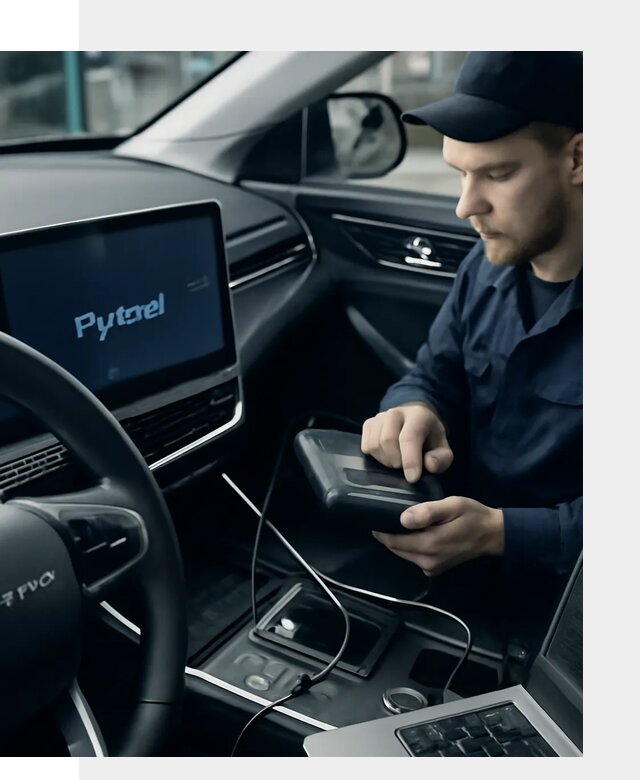 Русификация автомобилей Jetour с адаптацией меню в Усинске