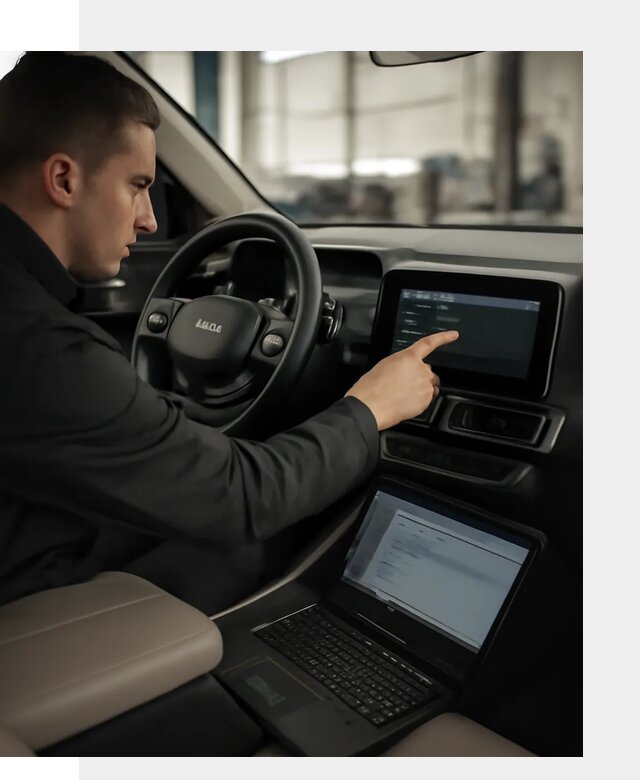 Русификация Jetour T2 BENZ HYB под ключ для авто в Усинске