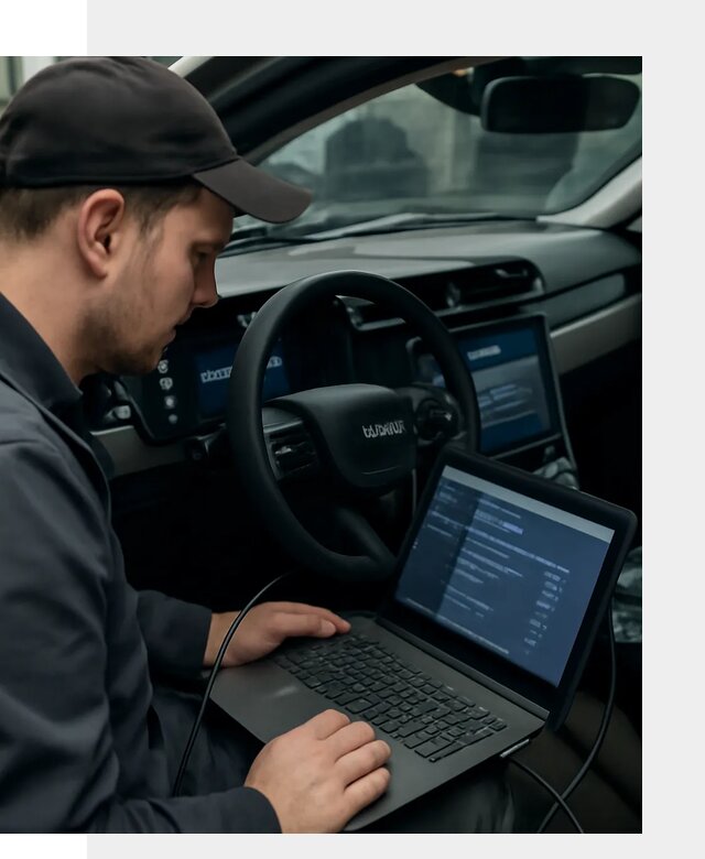 Профессиональная русификация автомобилей Lynk Co в Усинске
