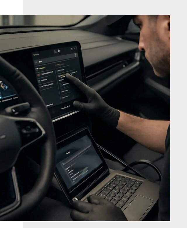 Русификация приборной панели Rising автомобиля в Усинске