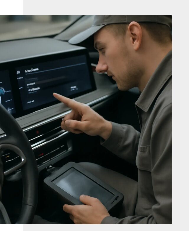 Русификация приборной панели автомобиля Voyah в Усинске