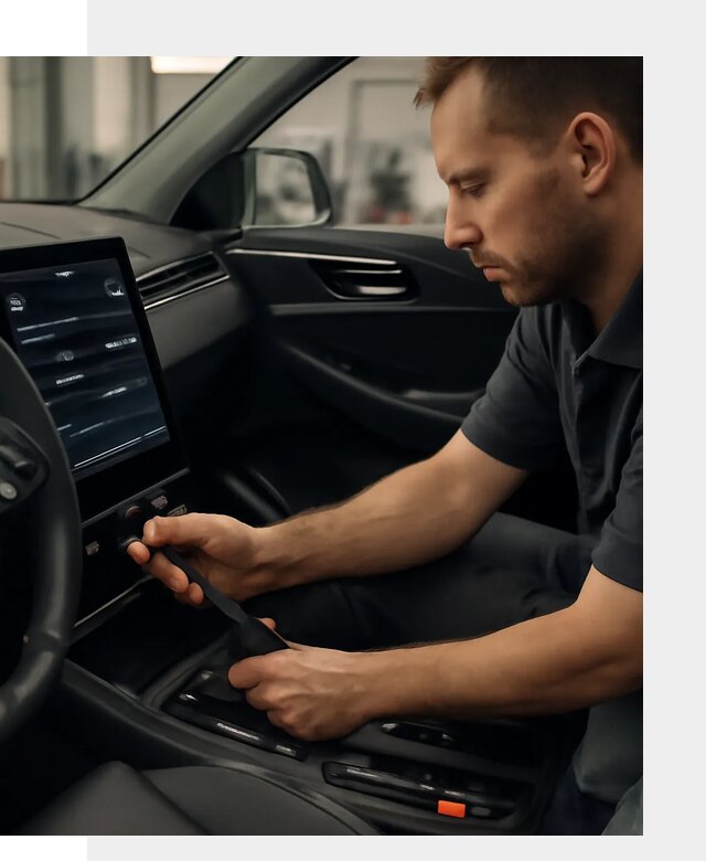 Восстановление автомобиля после русификации в Усинске