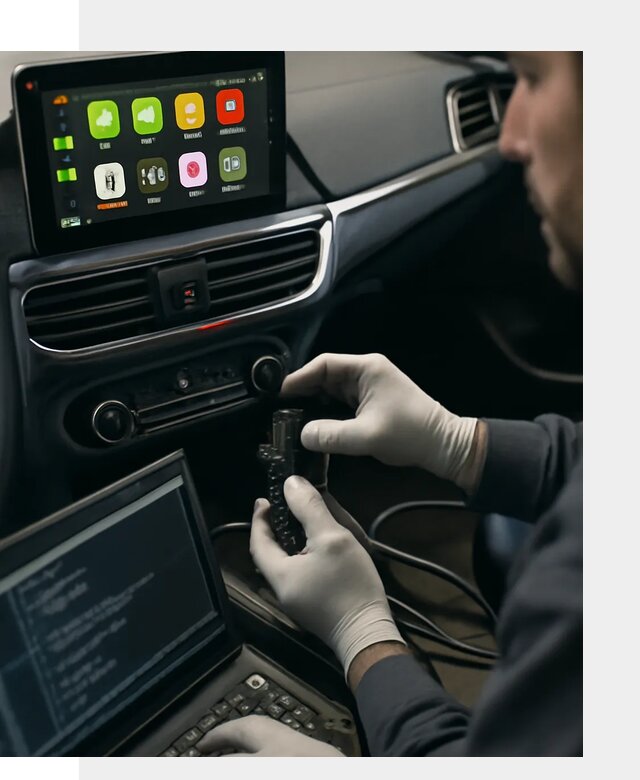 Активация Apple CarPlay в Усинске для штатной мультимедиа