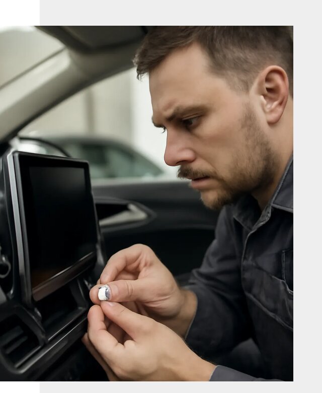Установка SIM карты в авто для мультимедиа в Усинске