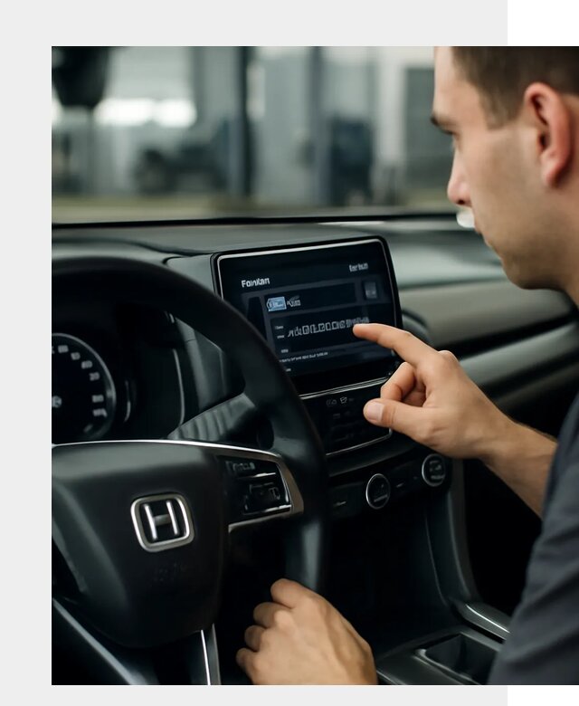 Русификация панели приборов Honda в Усинске по цене 5119 ФастМобиль-Снс